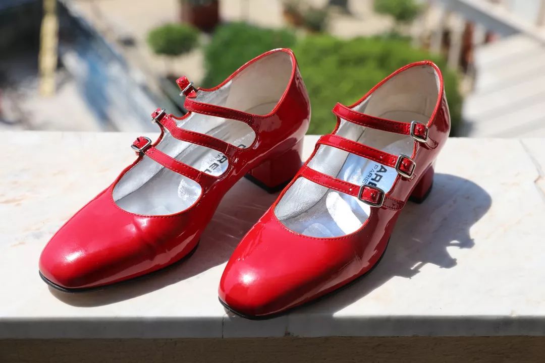 法国玛丽珍鞋学生穿,法式蝴蝶结玛丽珍鞋