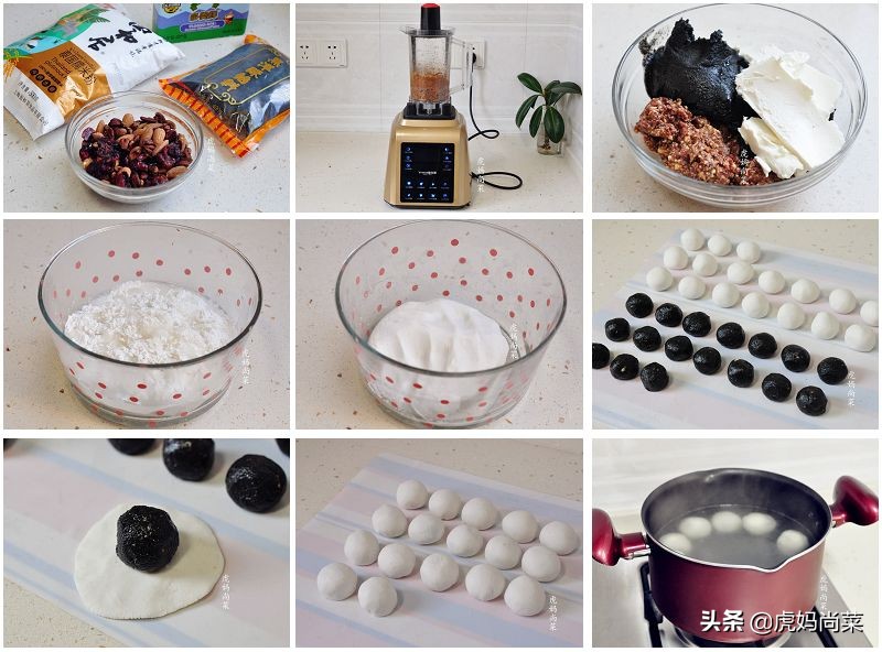 一分钟教你做汤圆,分享6种好做又好吃的汤圆做法