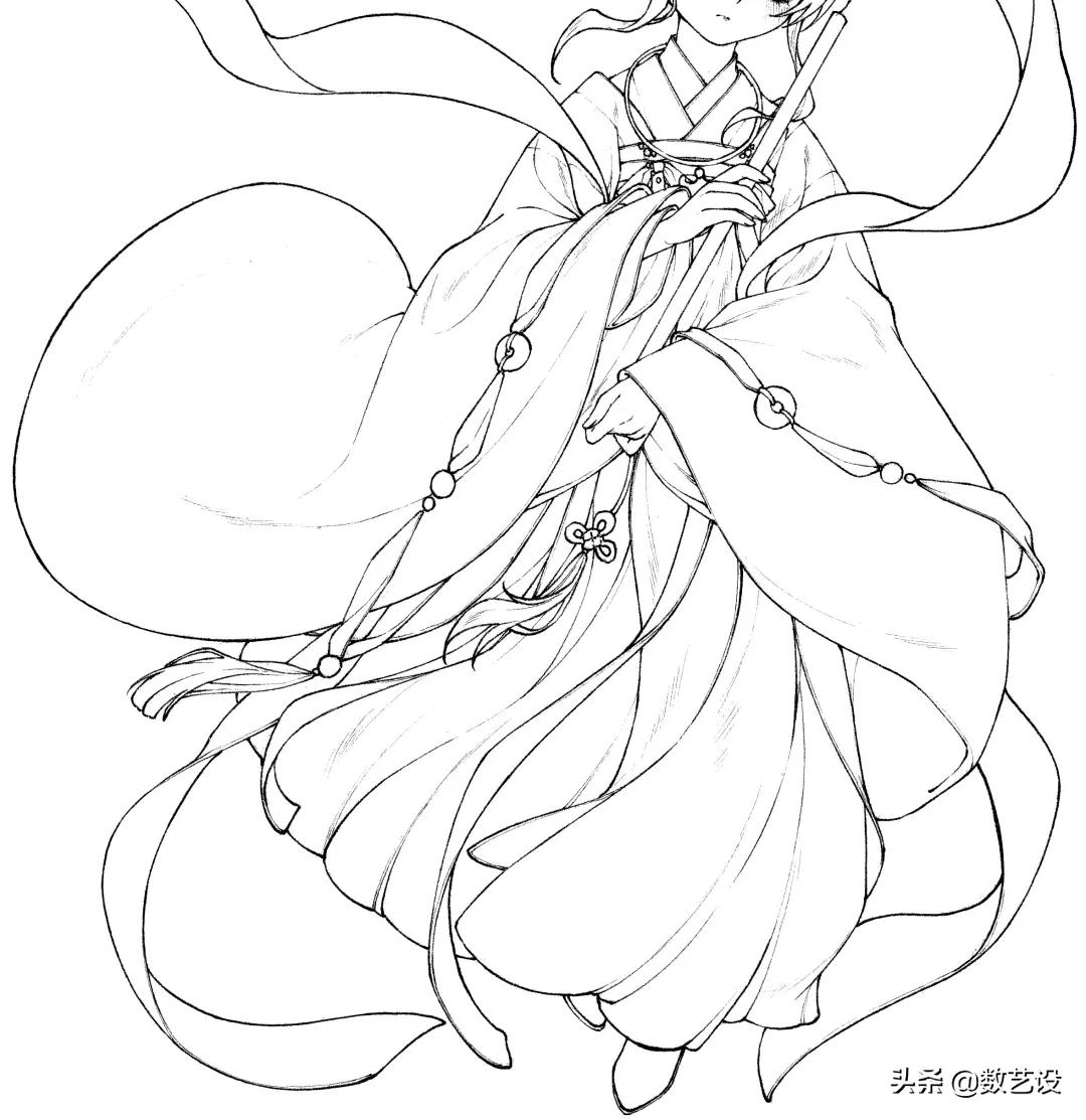 用15种颜色画的画特别漂亮,好看又复杂的又有颜色的画