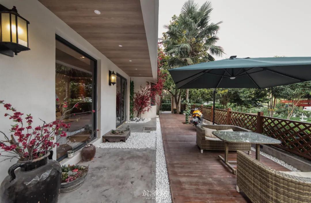 竹影/风和/雀动/人来，西安两座别墅改造的「雀笙」茶宿