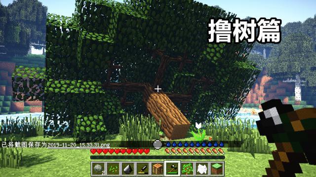 我的世界：RLCraft生存入门，在危险大陆做出一张床有多“难”？