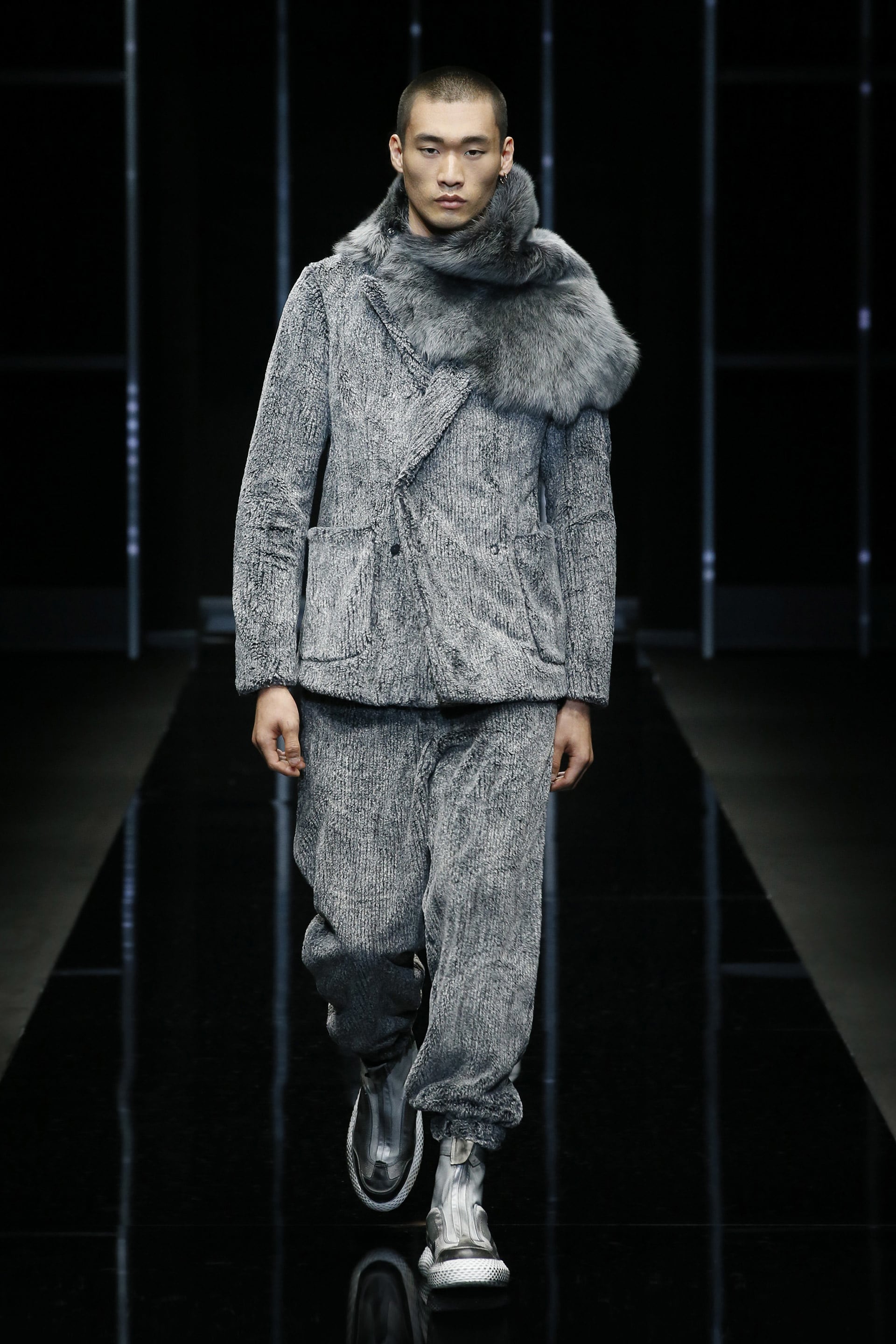 armani秀场男装秋冬2023,giorgioarmani男装胡歌