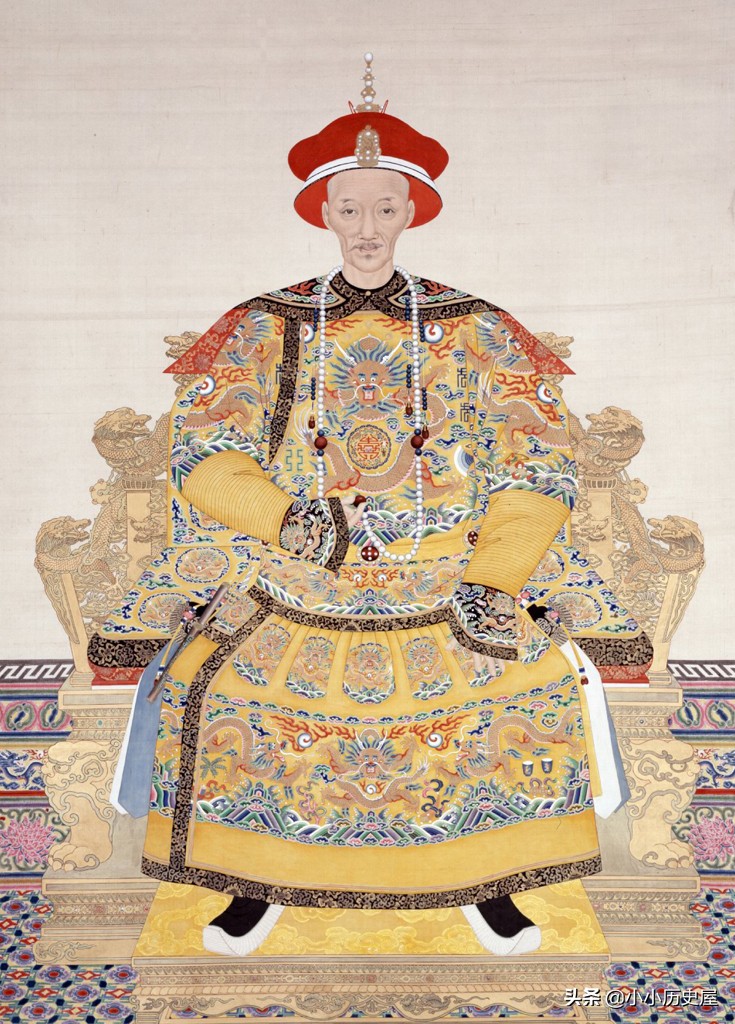 清朝12位帝王画像溯源,清朝12位帝王画像