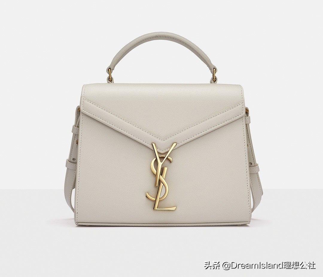 saintlaurentcassandra迷你牛皮,saintlaurent横款软皮革购物包