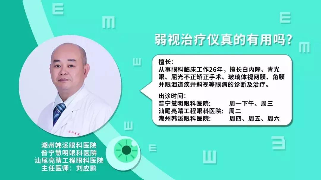 弱视治疗仪要遮盖眼睛吗,弱视治疗仪对近视有帮助吗