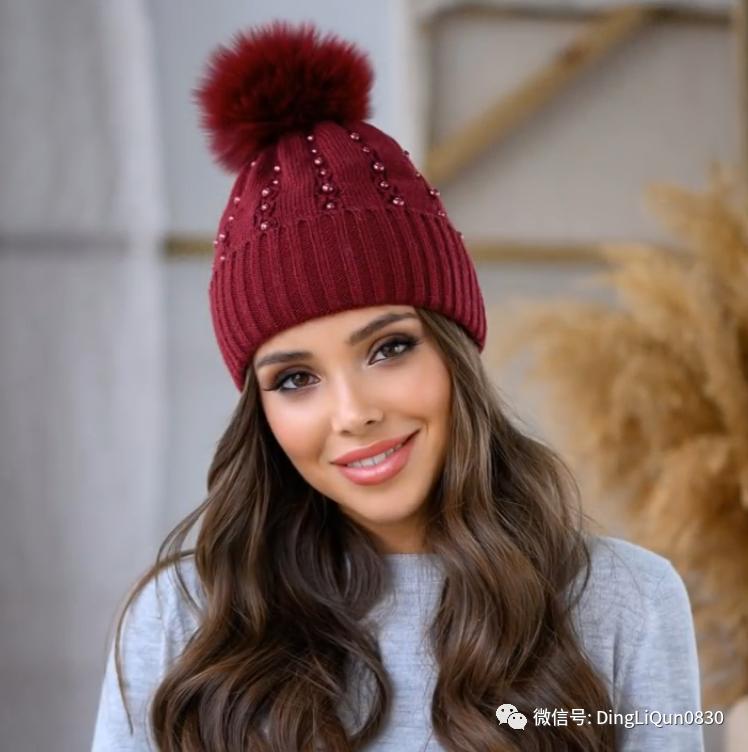针织冬天的帽子,冬天针织帽子
