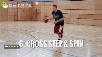 陀螺转身过人教学,小陀螺式转身过人