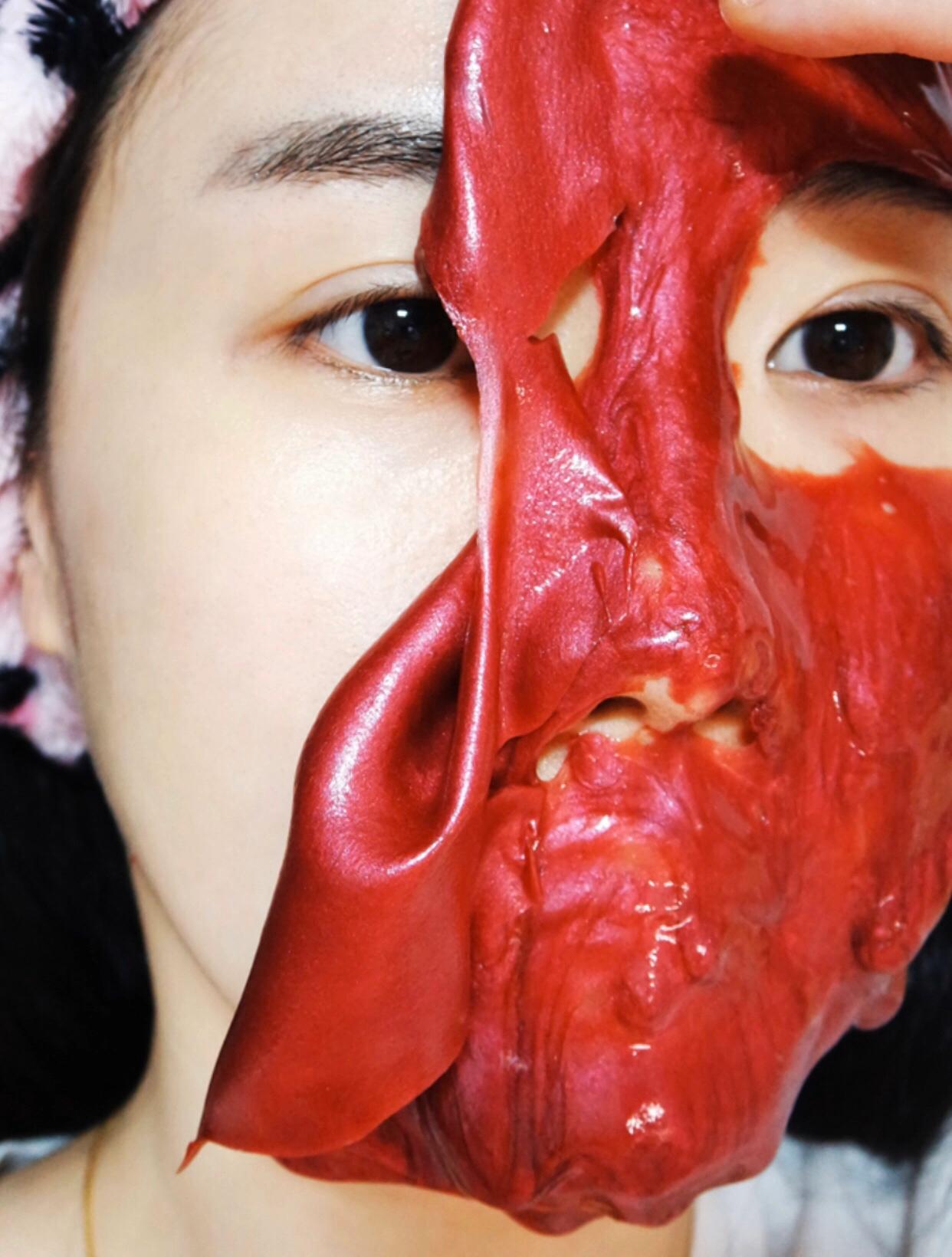 日本东京skinlane面膜,日本药妆nagoyagirls玫瑰面膜图片