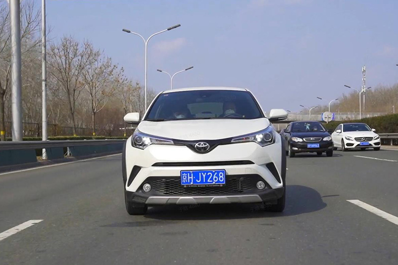 丰田c-hr测试视频,丰田c-hr能上绿牌吗