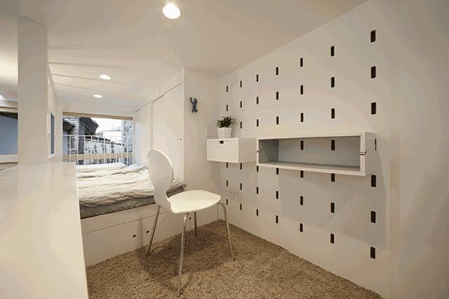 一家5口蜗40㎡夹缝房，睡折叠床、生二胎，看设计师如何解决困境