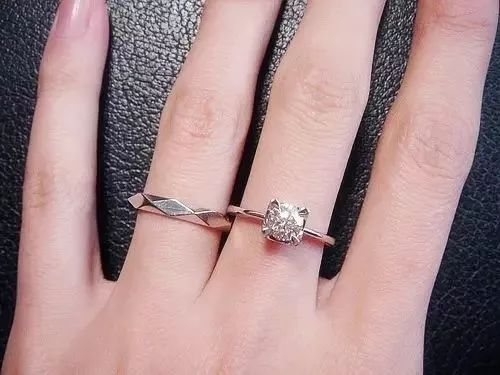 转运招财戒指女气质不掉色,戒指ins小众不掉色招财转运