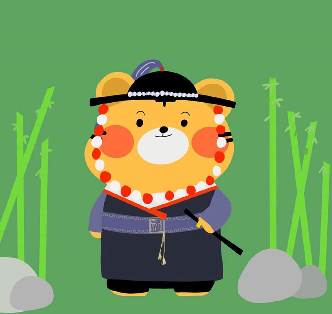 卡通老虎送福头像,漂亮老虎头像霸气卡通