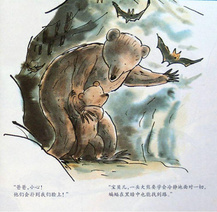 绘本小熊和最好的爸爸聚会,绘本故事小熊和最好的爸爸