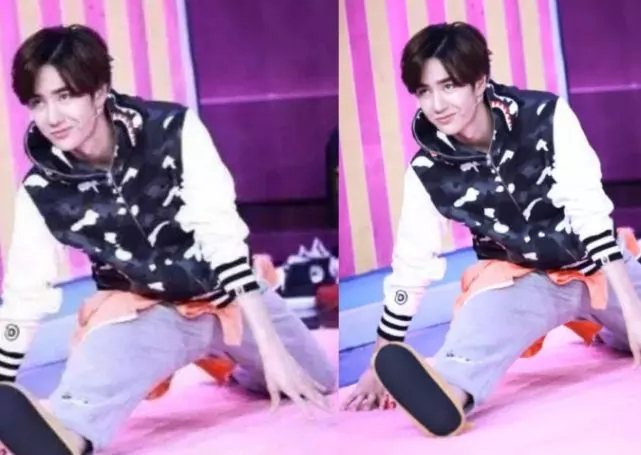 杨洋霸气挑战,男明星杨洋劈叉一字马