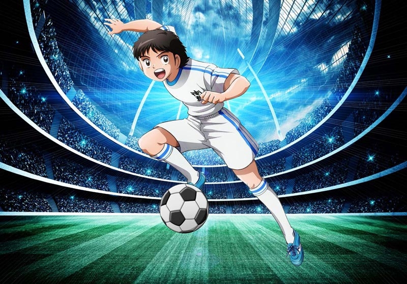 天使之翼大空翼旋风射门,天使之翼让队员当守门员