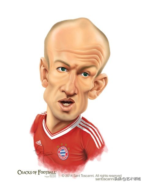 最新足球明星卡通漫画头像,足球明星卡通漫画头像