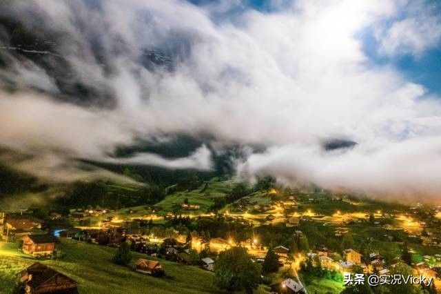 旅游风景视频阿尔卑斯山,旅游风光阿尔卑斯山脉