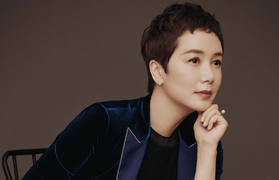 蒋雯丽的短发发型,蒋雯丽最好看的超短发型