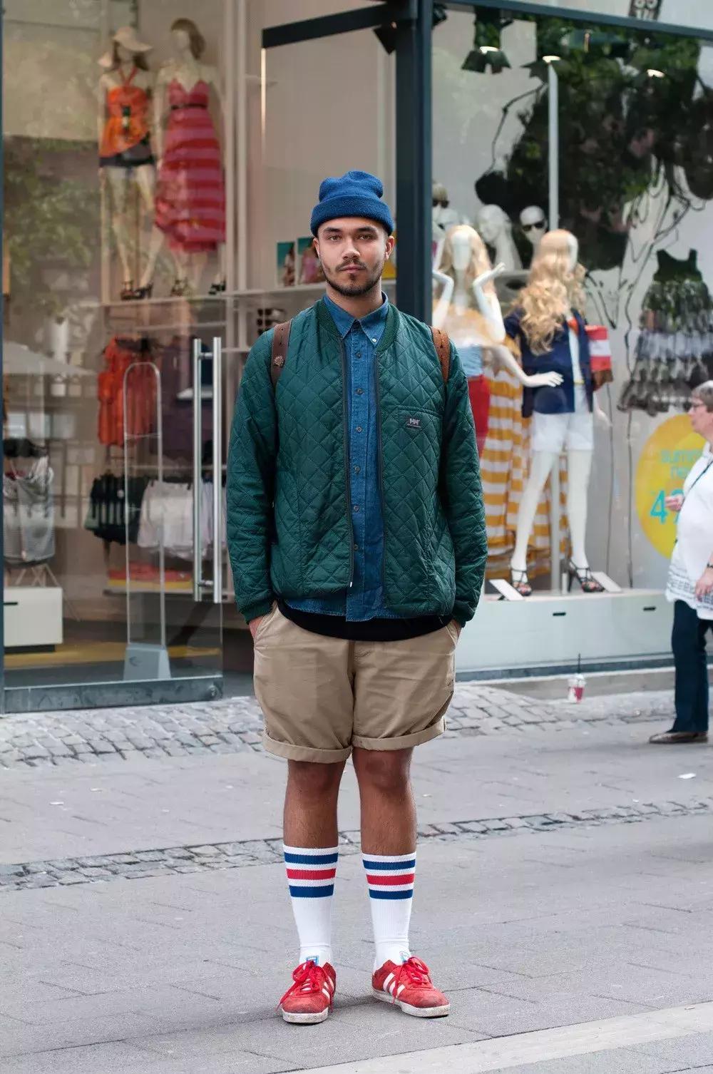 只有短袖短裤怎么穿出潮流感,短裤和短袖怎么穿更好看