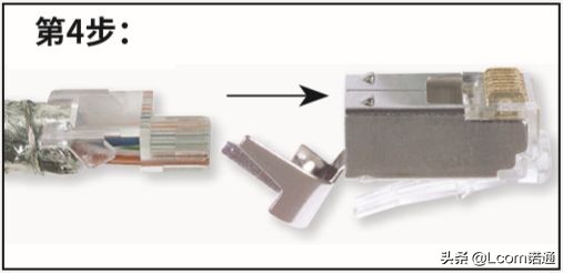 网线与水晶头的连接方法,水晶头连接家用网线插座接法