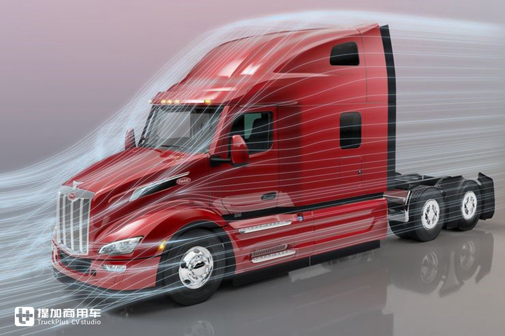 最新款彼得比尔特平头卡车,第一次看见彼得比尔特美式重卡