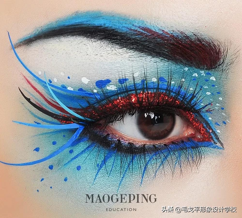 创意彩妆造型,时尚创意彩妆造型