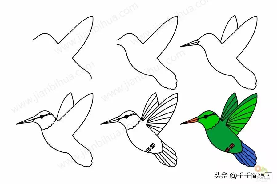 幼儿园动物的水墨画入门,儿童动物画入门简易范画