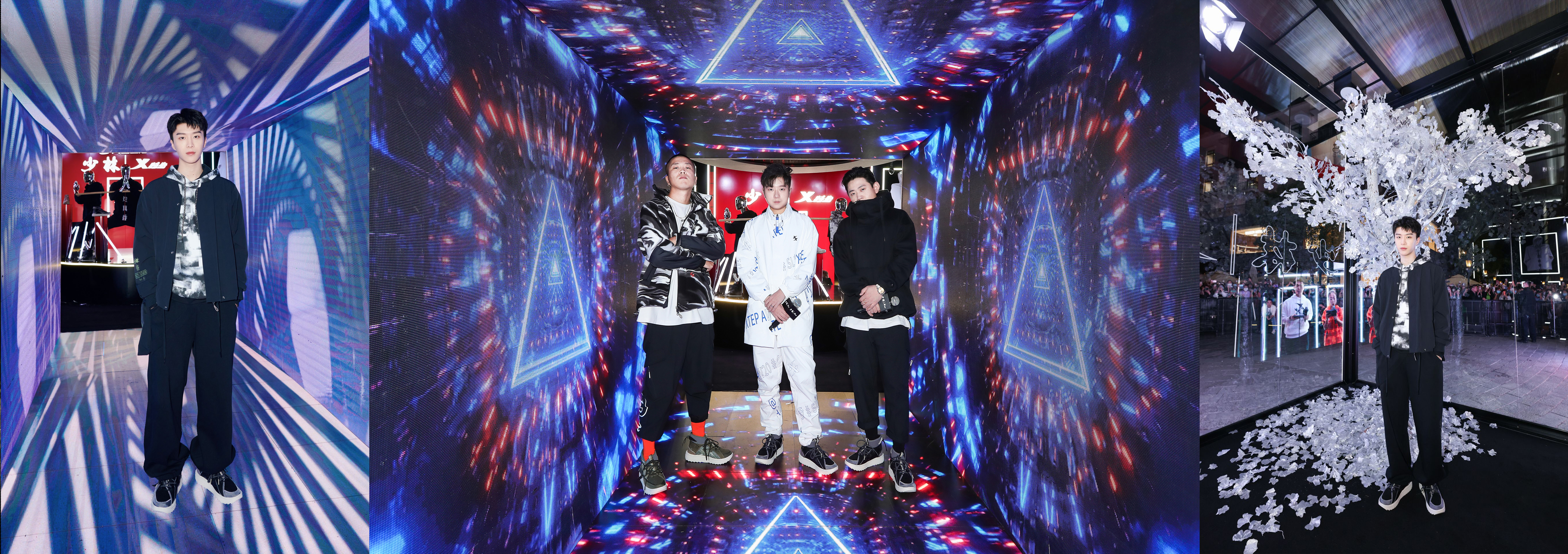 特步时尚舞台,特步国潮来袭鞋子