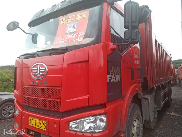 能去工地的车,新款解放j6自卸车图片