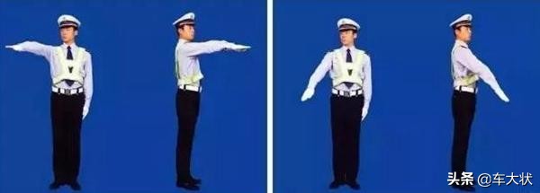 如何看懂交通警察手势图,怎么容易简便看懂交通警察手势