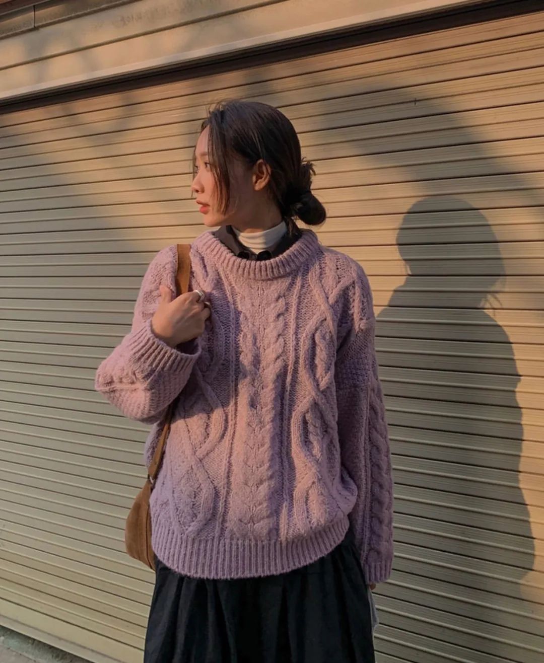 没有什么比羽绒更温暖,同样是温暖感十足的毛衣