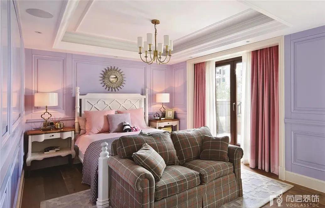 家居使用浪漫马卡龙色带，私享别墅另一种生活