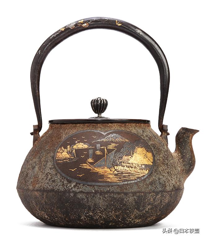 如何挑选铁壶,日本明治时期龙文堂铁壶