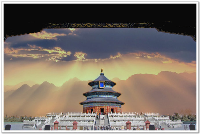 北京天坛民之乐,北京天坛景观