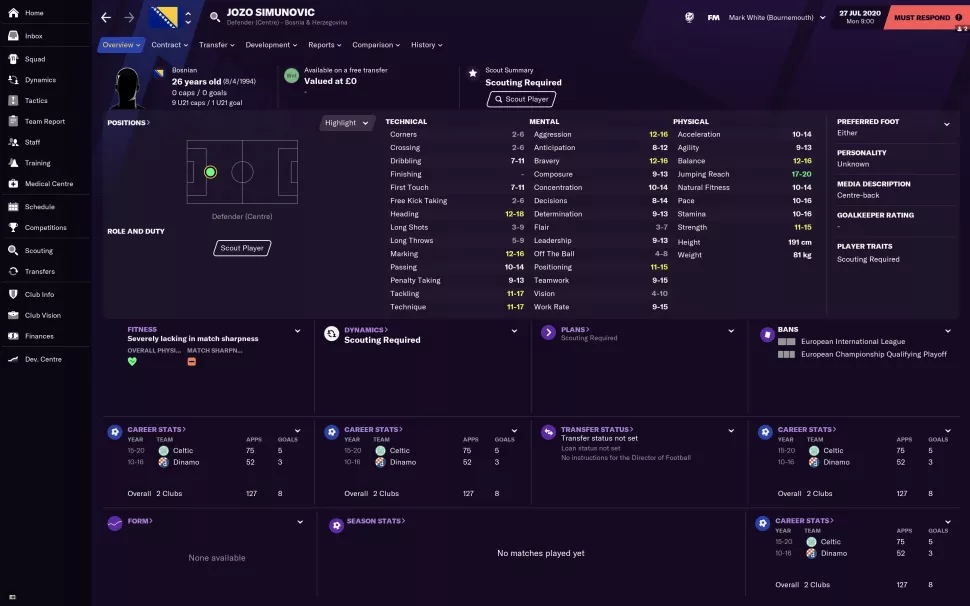 fm2021边锋和内锋哪个好,fm2021潜力球员排名