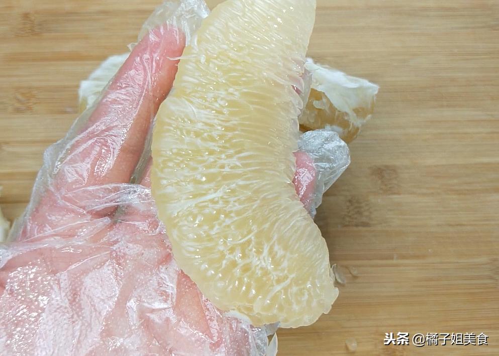 柚子好看又好吃的方法,柚子最好吃法