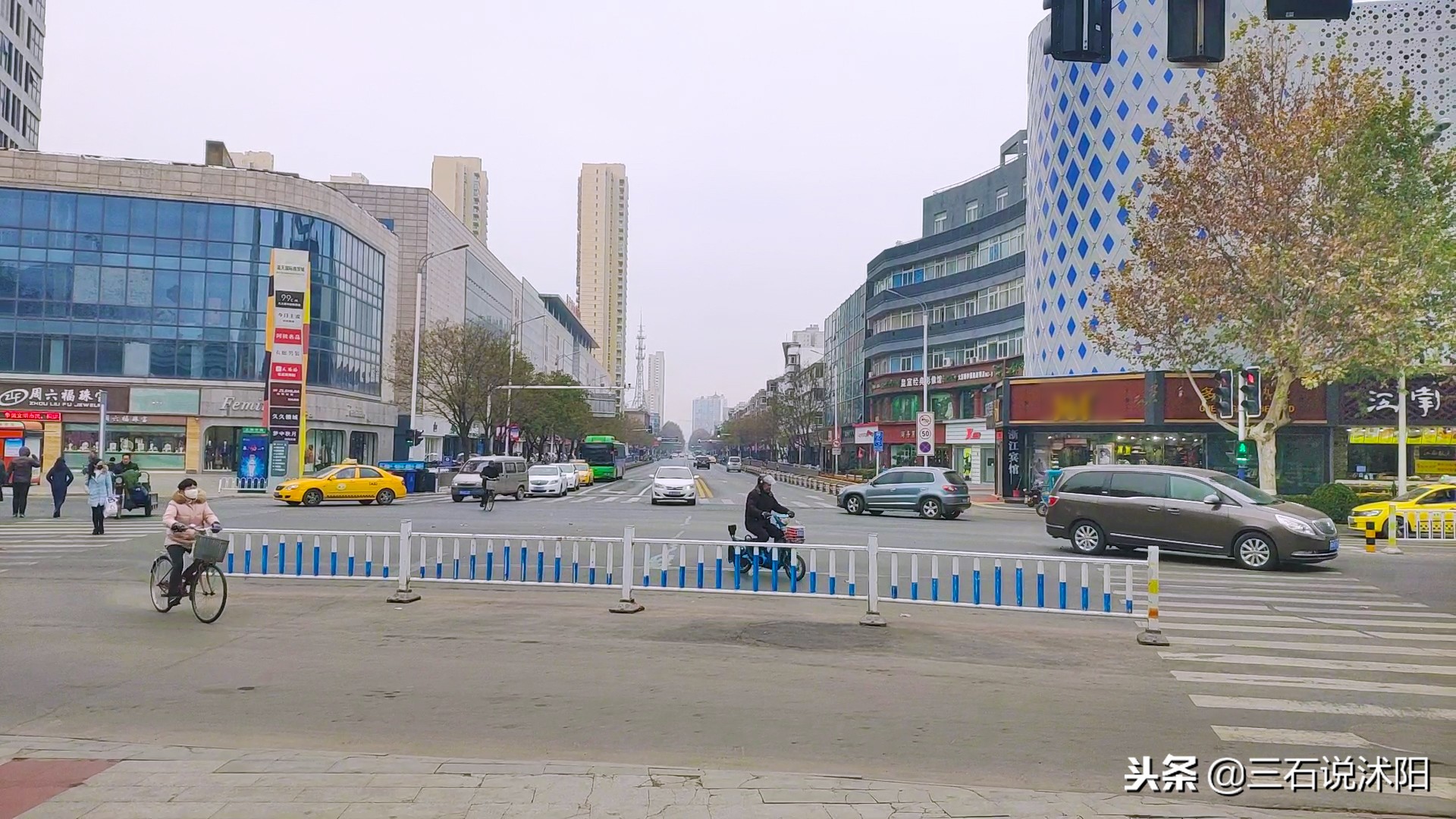 沭阳城市发展图片,沭阳南京路变化