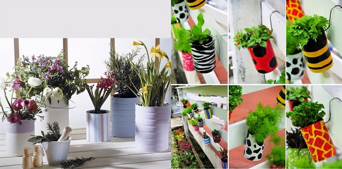 DIY自制花盆,让闲置品充满文艺气息