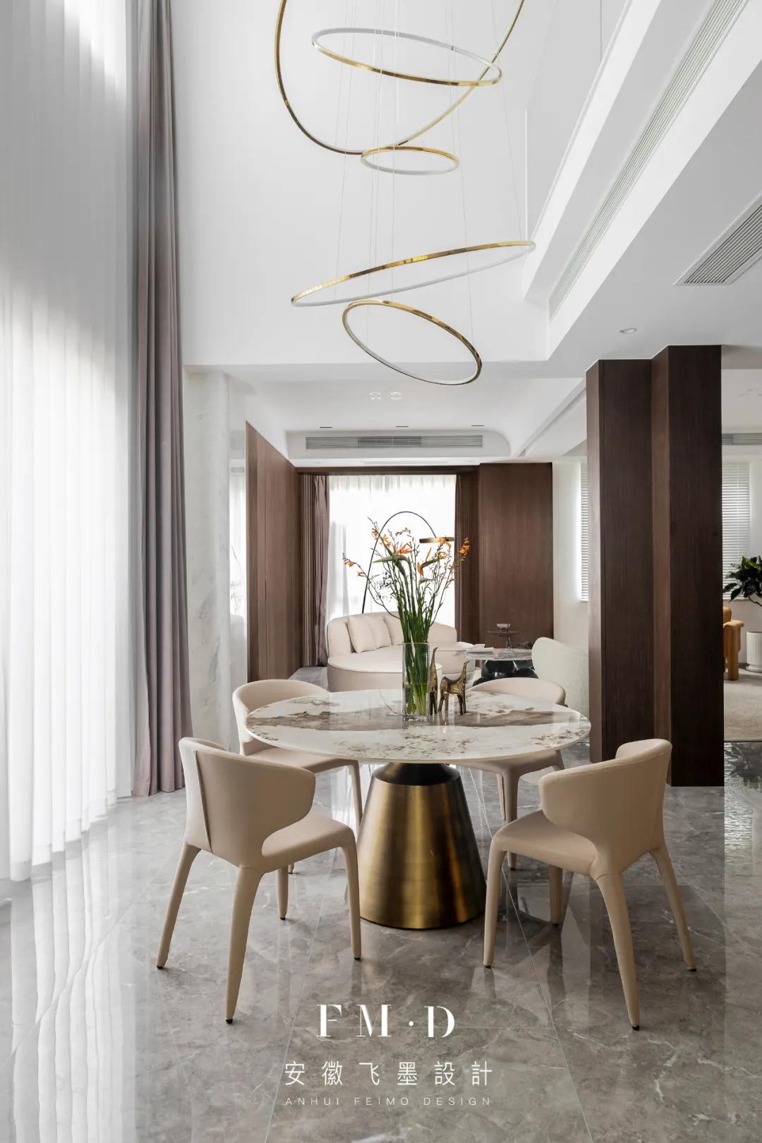 550万精装别墅简约风,550平轻奢别墅装修效果图