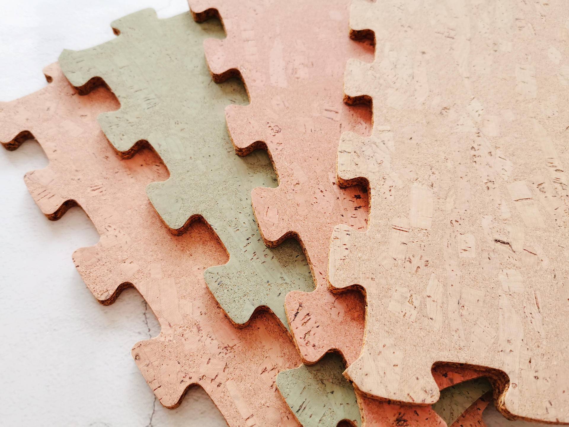 橡儿天然软木拼接地垫，装点你的家居风格