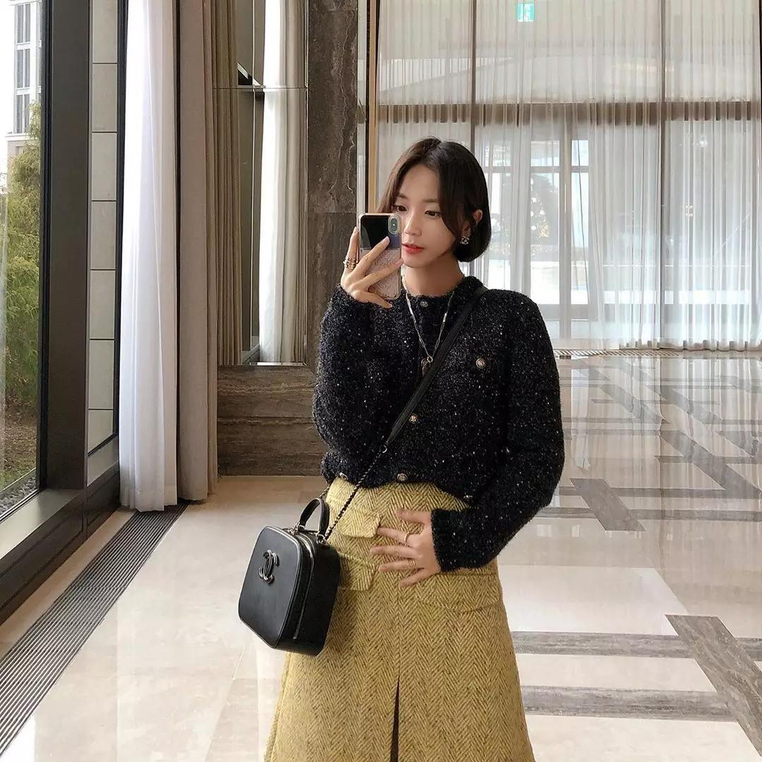 好看的冬季毛衣裙子套装,毛衣裙子太好看了这60件秋冬必买