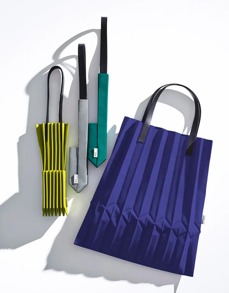 菱格褶皱链条包三宅一生,三宅小众菱格包