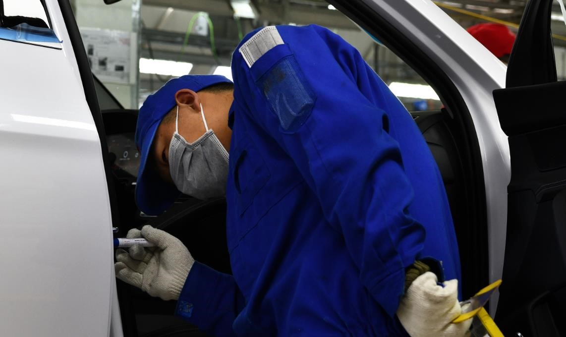 复工复产现场实拍,西安高新区复工复产