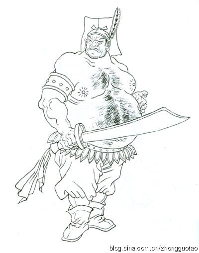 牛牧野水浒扑克,牛牧野水浒人物