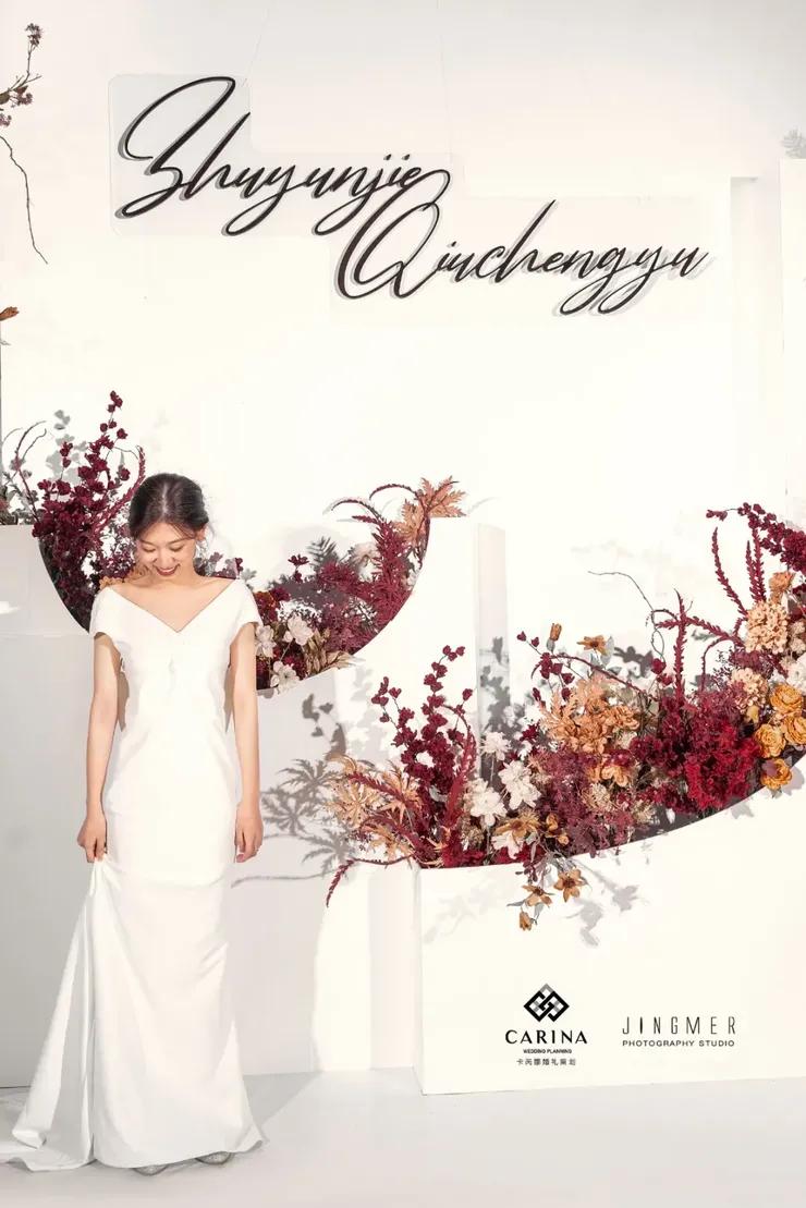 婚礼风格高级感香槟色,治愈系温暖的高级婚礼配色