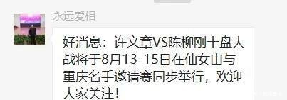 煮酒江湖:中国象棋界又起“单挑”风波,*药火**味浓