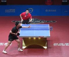 从零开始教你直板横拉,下旋球直板横拉