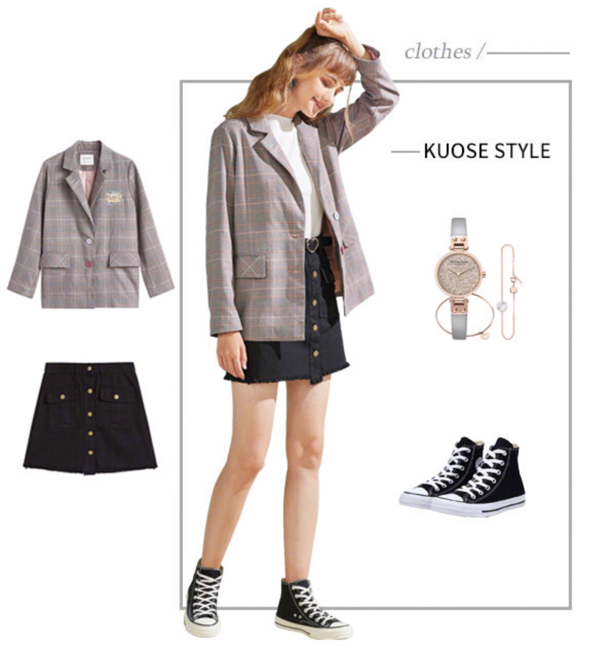 仙女裙穿搭春天,春季仙女套装裙