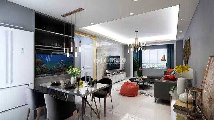 中海和平之门86平港式风格案例赏析