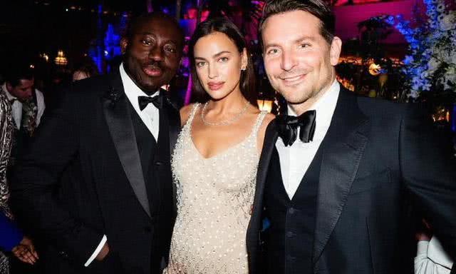 巴宝莉伊莲娜,超模伊莲娜水晶礼服前任同框场面